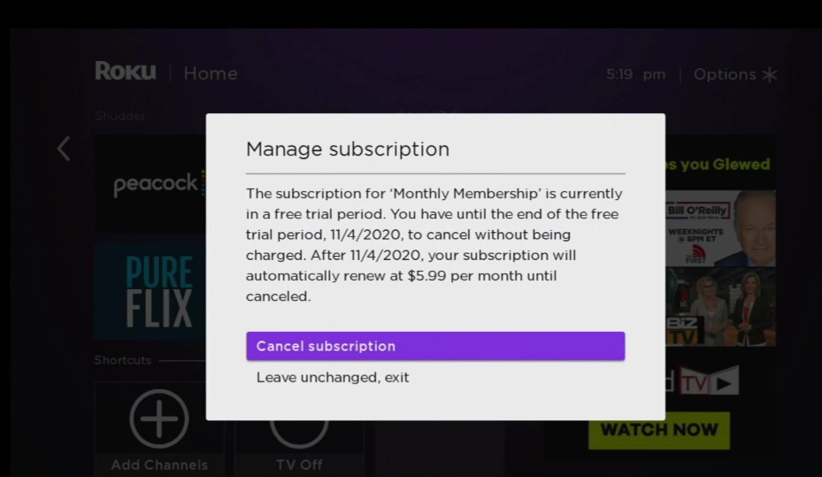 How To Cancel Britbox Subscription On Roku (Step By Step Guide