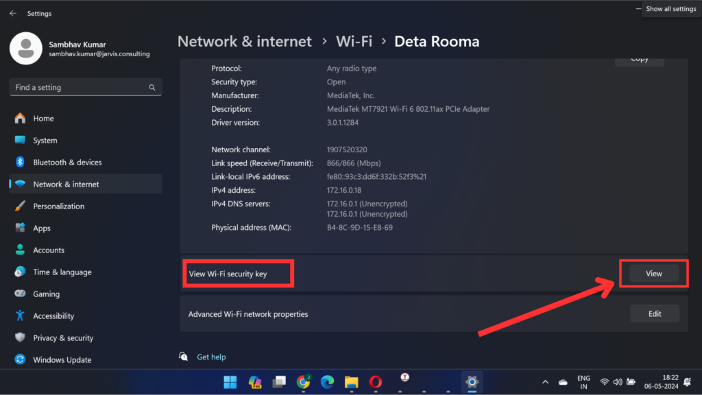 How to find out Wifi Password using CMD